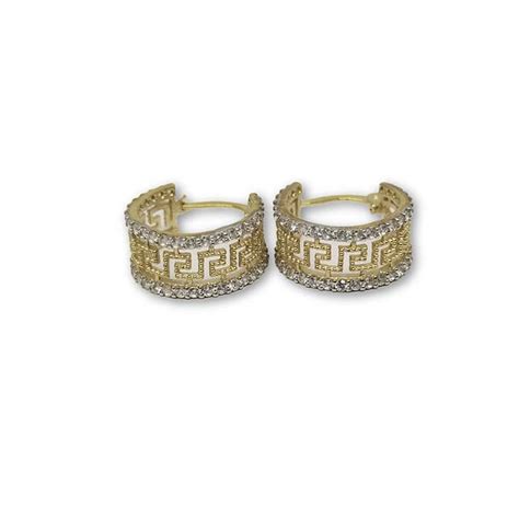 boucles d'oreilles versace femme|Versace Boucles d’Oreilles Femme .